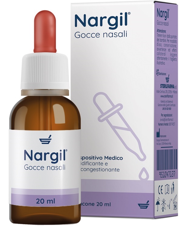 GOCCE NASALI NARGIL 20 ML - Antica Farmacia Ferrari