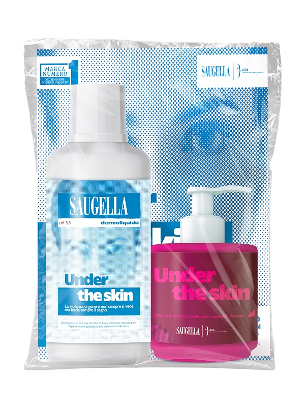 SAUGELLA UNDER THE SKIN BUNDLE 1 FLACONE 500 ML + 1 FLACONE 150 ML - Antica Farmacia Ferrari