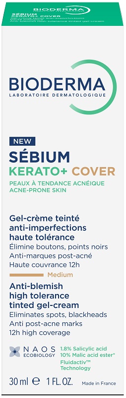 SEBIUM KERATO+ COVER 30 ML - Antica Farmacia Ferrari