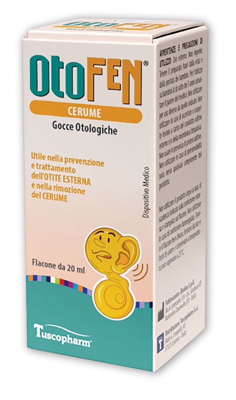 OTOFEN CERUME GOCCE OTOLOGICHE 20 ML - Antica Farmacia Ferrari