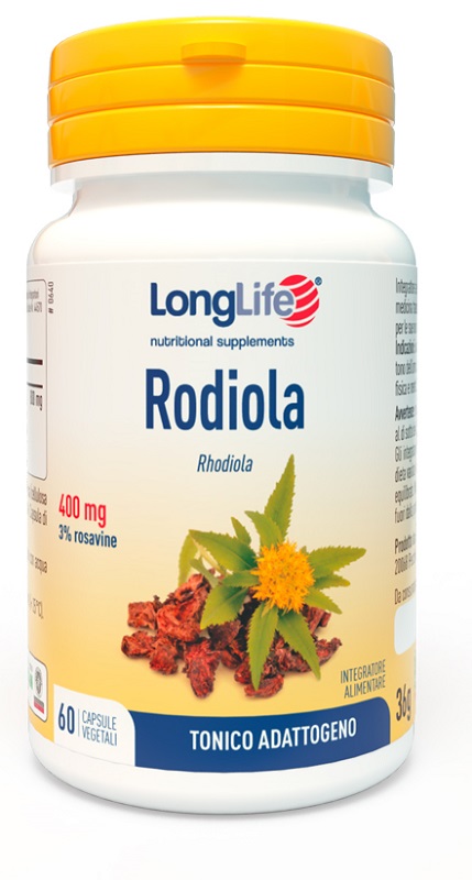 LONGLIFE RODIOLA 3% ROSAVINE 400 MG 60 TAVOLETTE - Antica Farmacia Ferrari