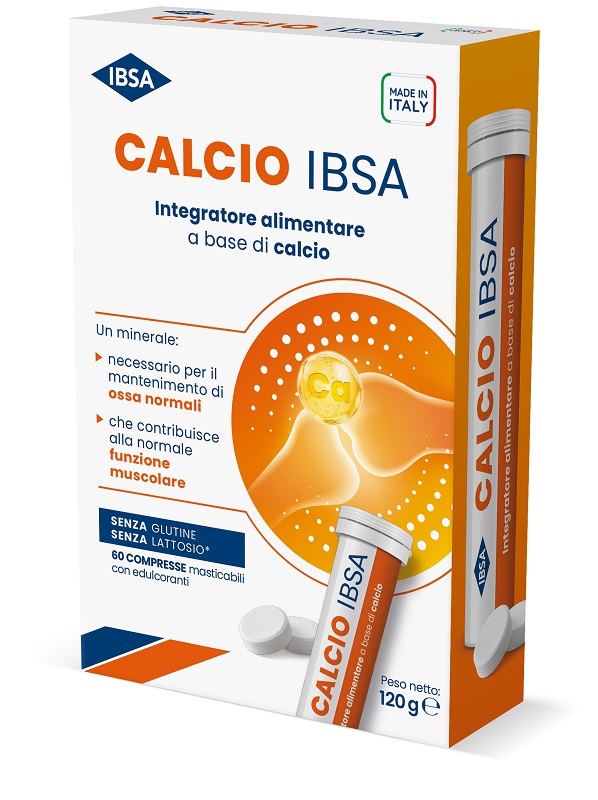 CALCIO IBSA 60 COMPRESSE - Antica Farmacia Ferrari