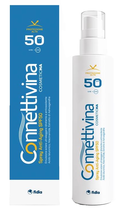 CONNETTIVINA SPRAY ANTI AGING SPF50 180 ML - Antica Farmacia Ferrari