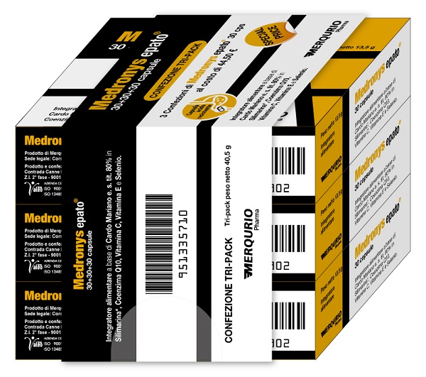 MEDRONYS EPATO 30+30+30 CAPSULE - Antica Farmacia Ferrari