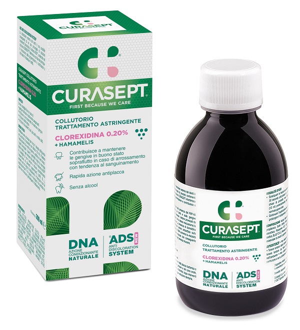 CURASEPT COLLUTORIO ADS DNA TRATTAMENTO ASTRINGENTE 200 ML - Antica Farmacia Ferrari
