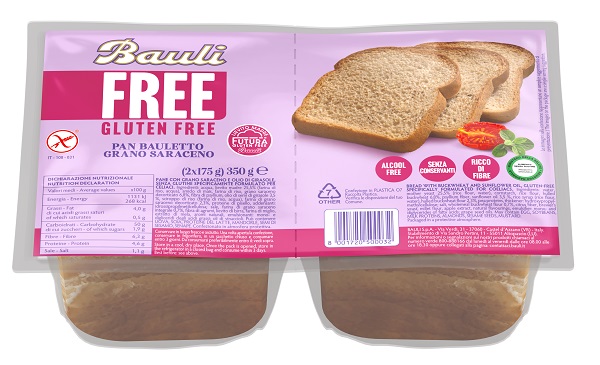 BAULI FREE PAN BAULETTO GRANO SARACENO 350 G - Antica Farmacia Ferrari