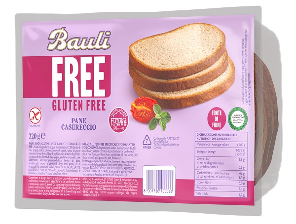 BAULI FREE PANE CASERECCIO 220 G - Antica Farmacia Ferrari