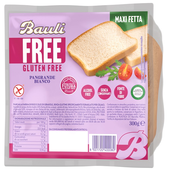BAULI FREE PANGRANDE BIANCO 300 G - Antica Farmacia Ferrari
