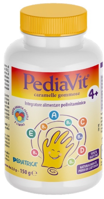 PEDIAVIT CARAMELLE GOMMOSE 60 PEZZI DA 2,5 G NUOVA FORMULAZIONE - Antica Farmacia Ferrari