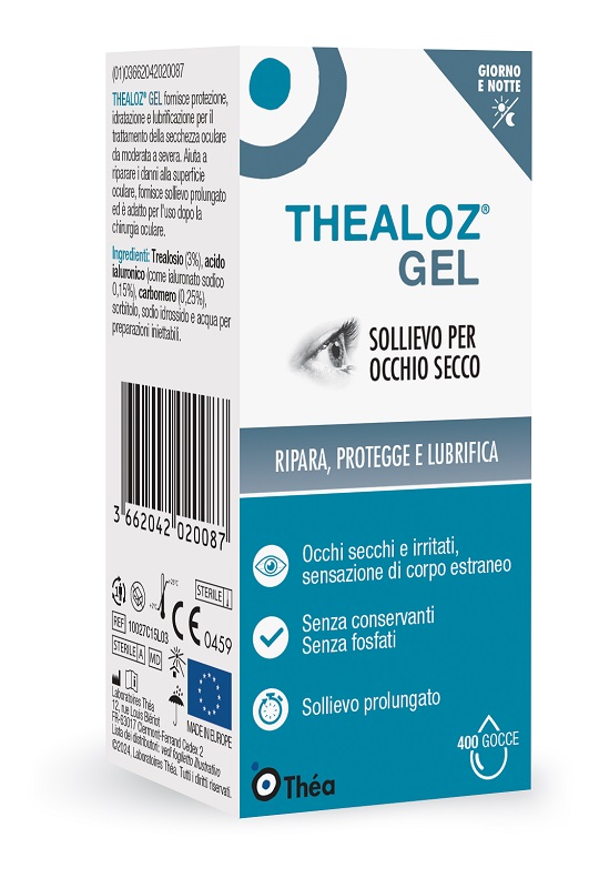 THEALOZ GEL GOCCE OCULARI 15 G - Antica Farmacia Ferrari