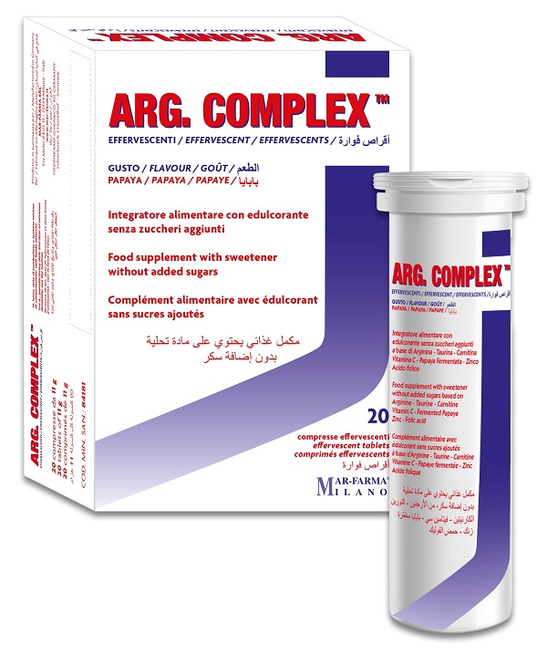 ARG COMPLEX 20 COMPRESSE EFFERVESCENTI - Antica Farmacia Ferrari