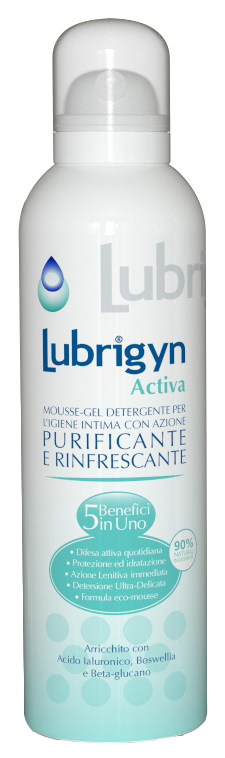 LUBRIGYN ACTIVA MOUSSE-GEL DETERGENTE 150 ML - Antica Farmacia Ferrari