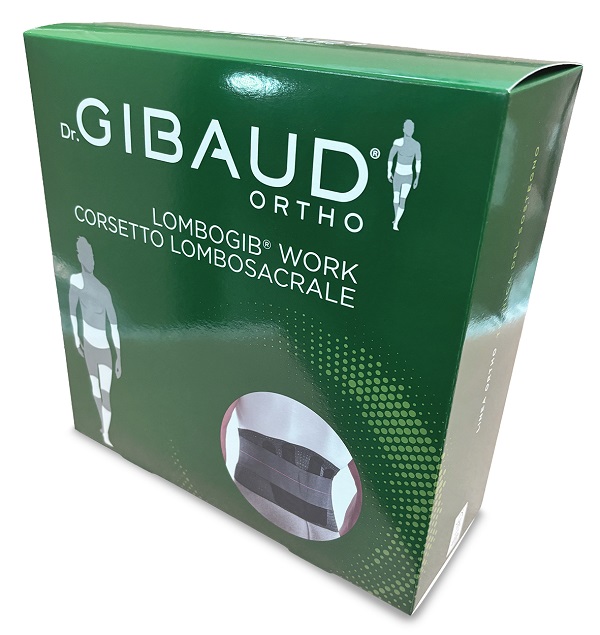 GIBAUD ORTHO CORSETTO LOMBOSACRALE LOMBOGIB WORK H26 TAGLIA 00 - Antica Farmacia Ferrari