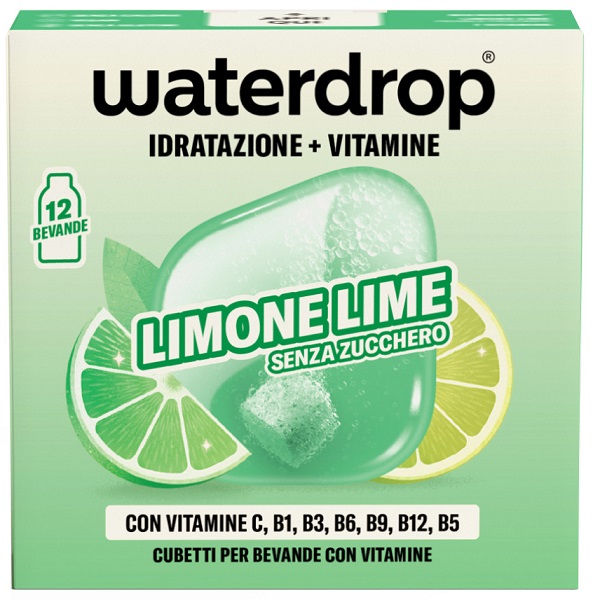 WATERDROP MICRODRINK LIME 12 CUBETTI - Antica Farmacia Ferrari