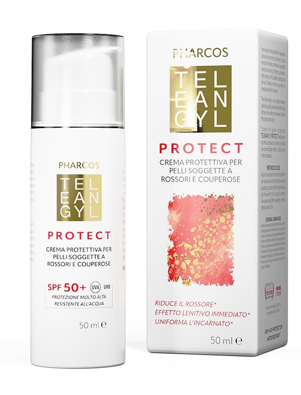 TELEANGYL PROTECT SPF50+ PHARCOS 50 ML - Antica Farmacia Ferrari
