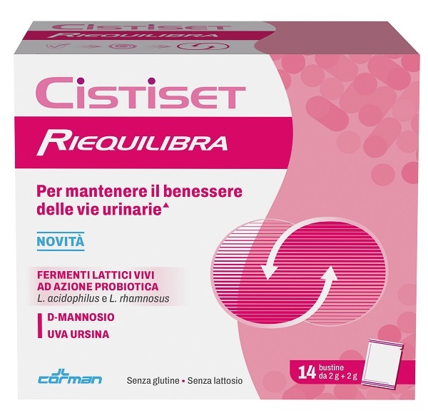 CISTISET RIEQUILIBRA 14 BUSTINE SENZA GLUTINE SENZA LATTOSIO - Antica Farmacia Ferrari