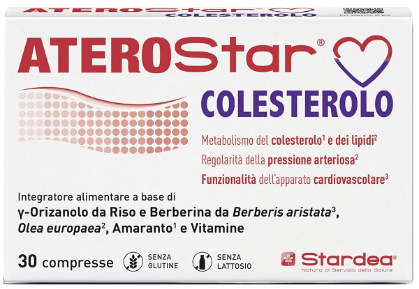 ATEROSTAR COLESTEROLO 30 COMPRESSE - Antica Farmacia Ferrari