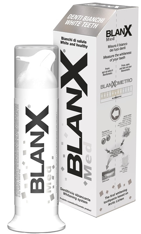 BLANX MED DENTI BIANCHI 75 ML - Antica Farmacia Ferrari