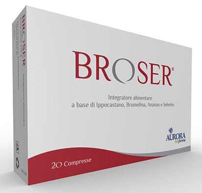 BROSER 20 COMPRESSE - Antica Farmacia Ferrari