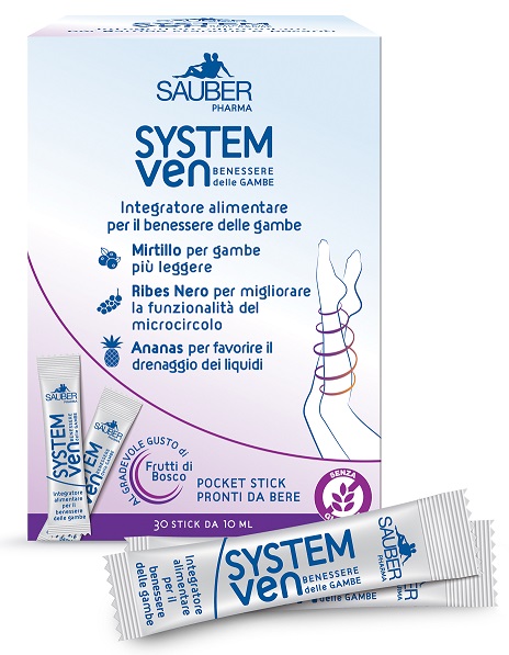 SAUBER SYSTEM VEN 30 STICK 10 ML - Antica Farmacia Ferrari