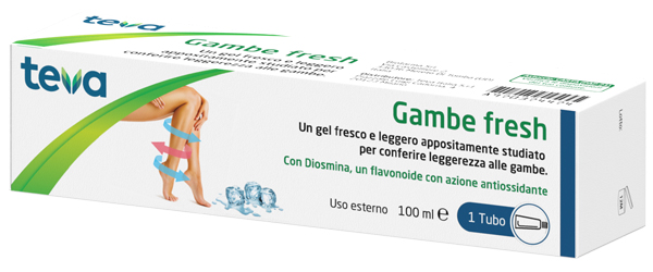GAMBE FRESH TEVA GEL 100 ML - Antica Farmacia Ferrari