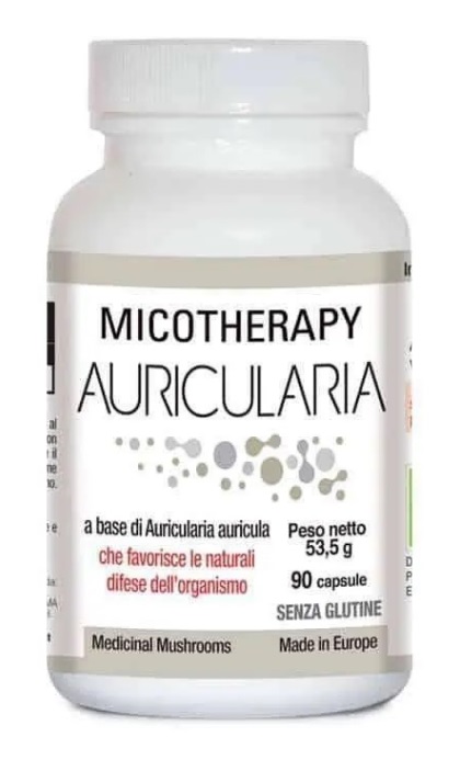 MICOTHERAPY AURICULARIA 90 CAPSULE - Antica Farmacia Ferrari