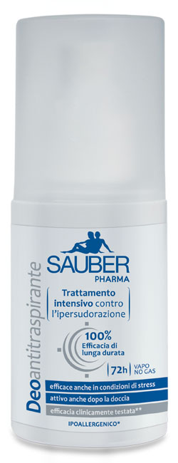 SAUBER ANTITRASPIRANTE 72 ORE VAPO - Antica Farmacia Ferrari