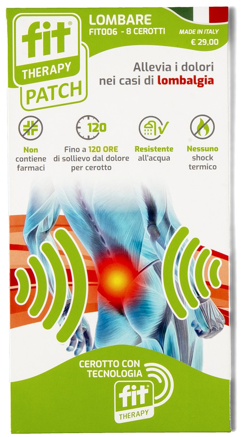 CEROTTO FIT THERAPY LOMBARE 8 PEZZI - Antica Farmacia Ferrari