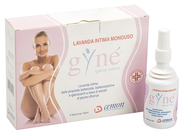 GYNE' LAVANDA VAGINALE 4 FLACONCINI DA 140 ML - Antica Farmacia Ferrari