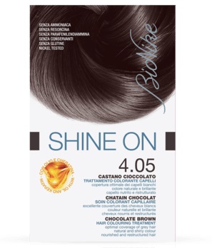 BIONIKE SHINE ON TRATTAMENTO COLORANTE CAPELLI CASTANO CIOCCOLATO 4.05 - Antica Farmacia Ferrari