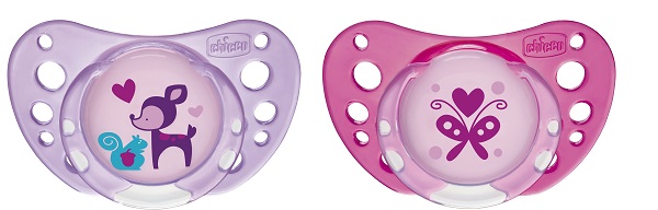 CHICCO SUCCHIETTO AIR GIRL IN CAUCCIU' 6-16 MESI 2 PEZZI - Antica Farmacia Ferrari