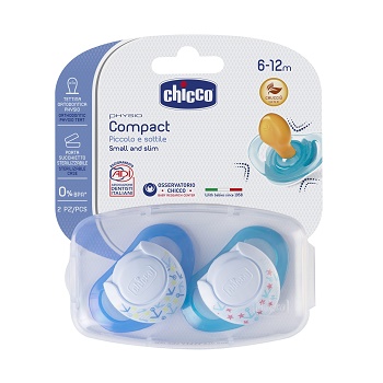 CHICCO SUCCHIETTO COMPACT BOY S6-16 MESI 2 PEZZI - Antica Farmacia Ferrari