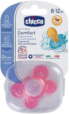 CHICCO SUCCHIETTO COMFORT GIRL IN CAUCCIU' 6-16 MESI 1 PEZZO - Antica Farmacia Ferrari