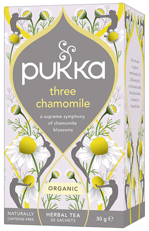 PUKKA THREE CHAMOMILE 40 G - Antica Farmacia Ferrari