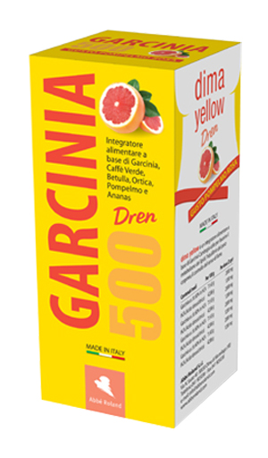 GARCINIA 500 DREN DIMA YELLOW POMPELMO ROSA 500 ML - Antica Farmacia Ferrari