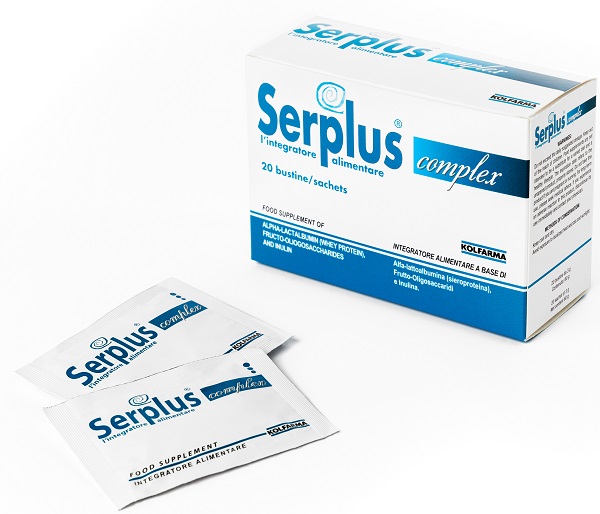 SERPLUS COMPLEX 20 BUSTINE DA 3 G CON STEVIA - Antica Farmacia Ferrari