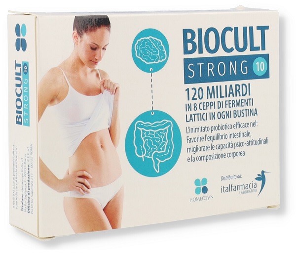 BIOCULT STRONG 10 BUSTINE DA 3 G - Antica Farmacia Ferrari