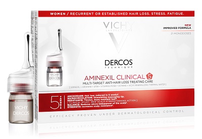 DERCOS AMINEXIL FIALE 21 DONNA 6 ML - Antica Farmacia Ferrari