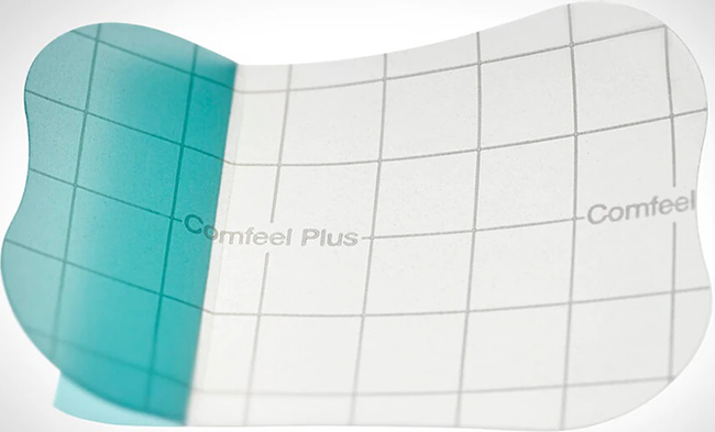 MEDICAZIONE SPECIALE ATTIVA TRASPARENTE CON IDROCOLLOIDE COMFEEL PLUS 5X7 CM 10 PEZZI - Antica Farmacia Ferrari