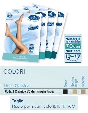 SAUBER COLLANT 70 DENARI MAGLIA LISCIA N BEIG 4 LINEA CLASSICA - Antica Farmacia Ferrari