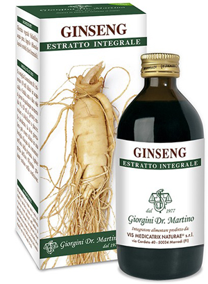 GINSENG ESTRATTO INTEGRALE 200 ML - Antica Farmacia Ferrari