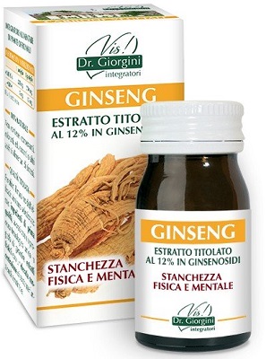 GINSENG ESTRATTO TITOLATO 60 PASTIGLIE - Antica Farmacia Ferrari