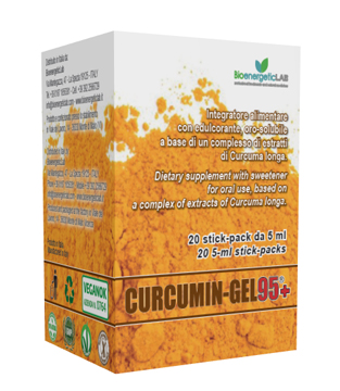 CURCUMIN GEL 95+ 20 BUSTINE DA 5 ML - Antica Farmacia Ferrari