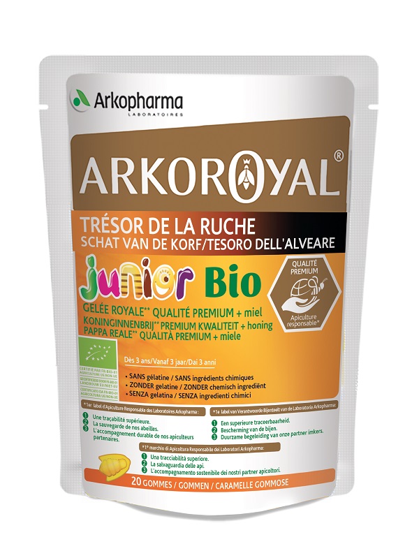 ARKOROYAL CARAMELLE GOMMOSE CUOR DI MIELE 60 PEZZI - Antica Farmacia Ferrari