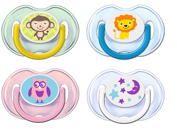 SUCCHIETTO SCIMMIETTA E CIVETTA 0-6 MESI 2 PEZZI - Antica Farmacia Ferrari