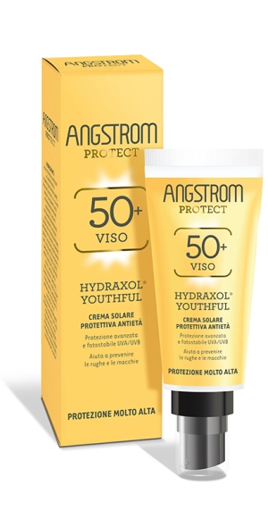 ANGSTROM PROTECT YOUTHFUL TAN CREMA SOLARE ULTRA PROTEZIONE ANTI ETA' 50+ 40 ML - Antica Farmacia Ferrari