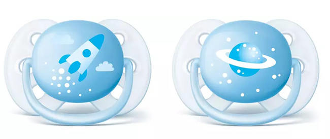 SUCCHIETTO ULTRA SOFT 0/6M DECORATO MASCHIO SCF 222/20 - Antica Farmacia Ferrari