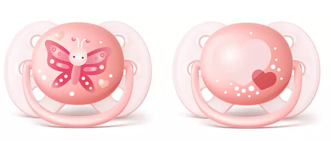 SUCCHIETTO ULTRA SOFT 0/6M DECORATO FEMMINA SCF 223/20 - Antica Farmacia Ferrari