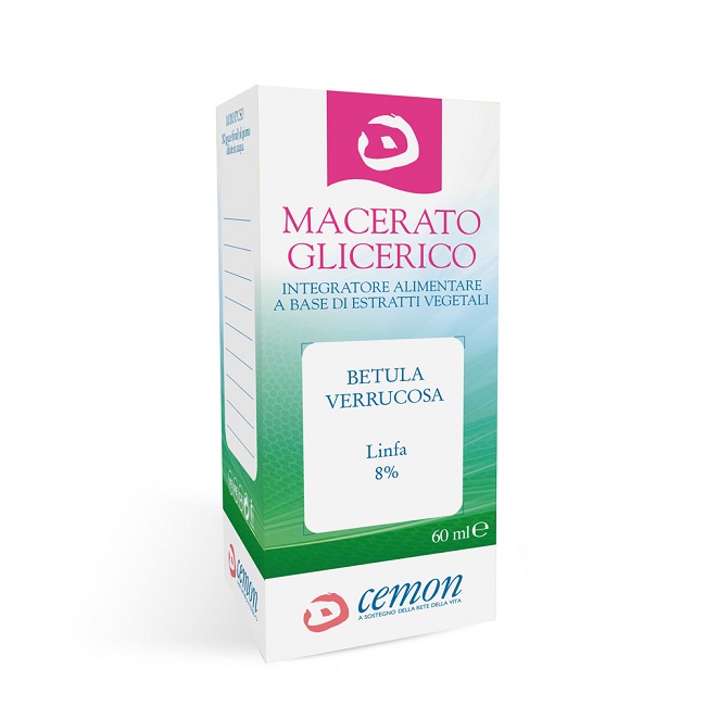 BETULA VERRUCOSA LINFA MACERATO GLICERICO 60 ML - Antica Farmacia Ferrari