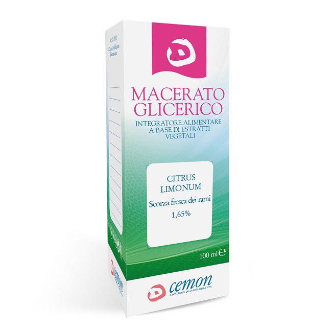 CITRUS LIMON SCORZA MACERATO GLICERICO 100 ML - Antica Farmacia Ferrari